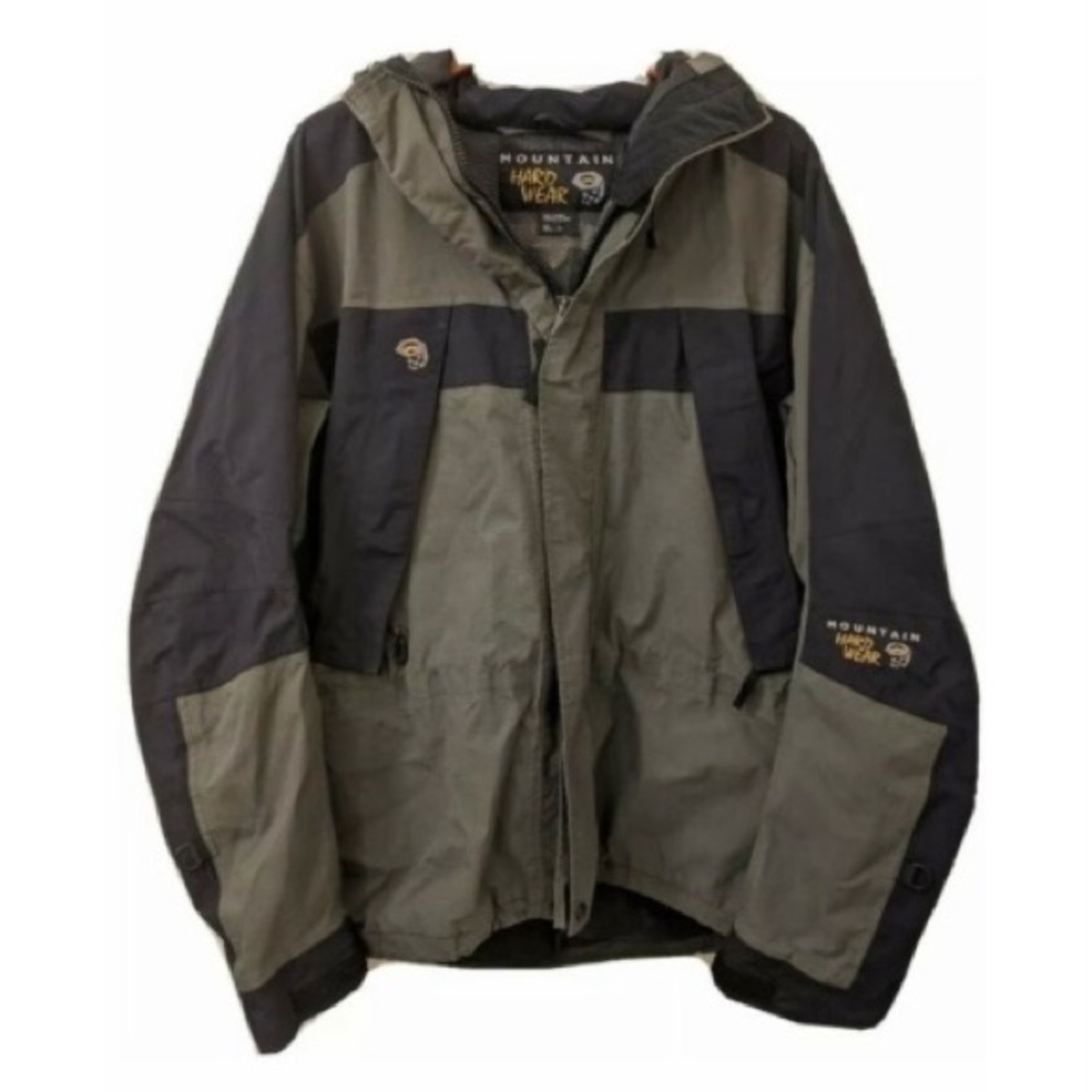 Mountain Hardwear Men’s Conduit Green Black Jacket